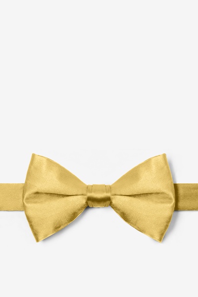 Rich Gold Silk Rich Gold Pre-Tied Bow Tie