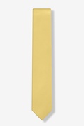 Rich Gold Skinny Tie Photo (1)