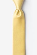 Rich Gold Skinny Tie Photo (0)