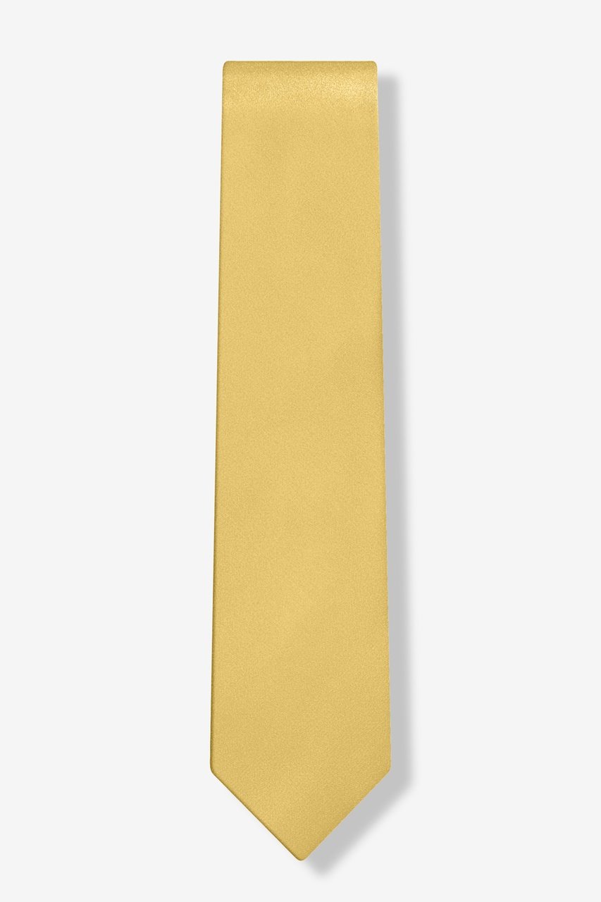 Rich Gold Tie For Boys Photo (1)