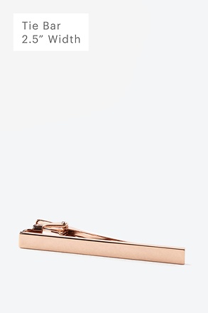 _Executive Clasp Rose Gold Tie Bar_