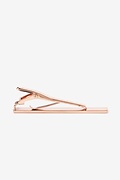 Executive Clasp Rose Gold Tie Bar Photo (1)