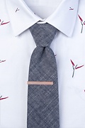 Executive Clasp Rose Gold Tie Bar Photo (2)