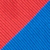 Royal Blue Microfiber Royal Blue & Red Stripe