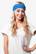 Basic Stretchy Royal Blue Headband Photo (0)