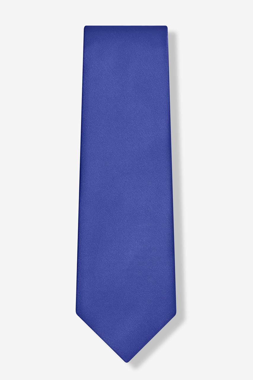 Royal Blue Silk Extra Long Tie | Ties.com