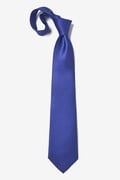 Royal Blue Extra Long Tie Photo (3)