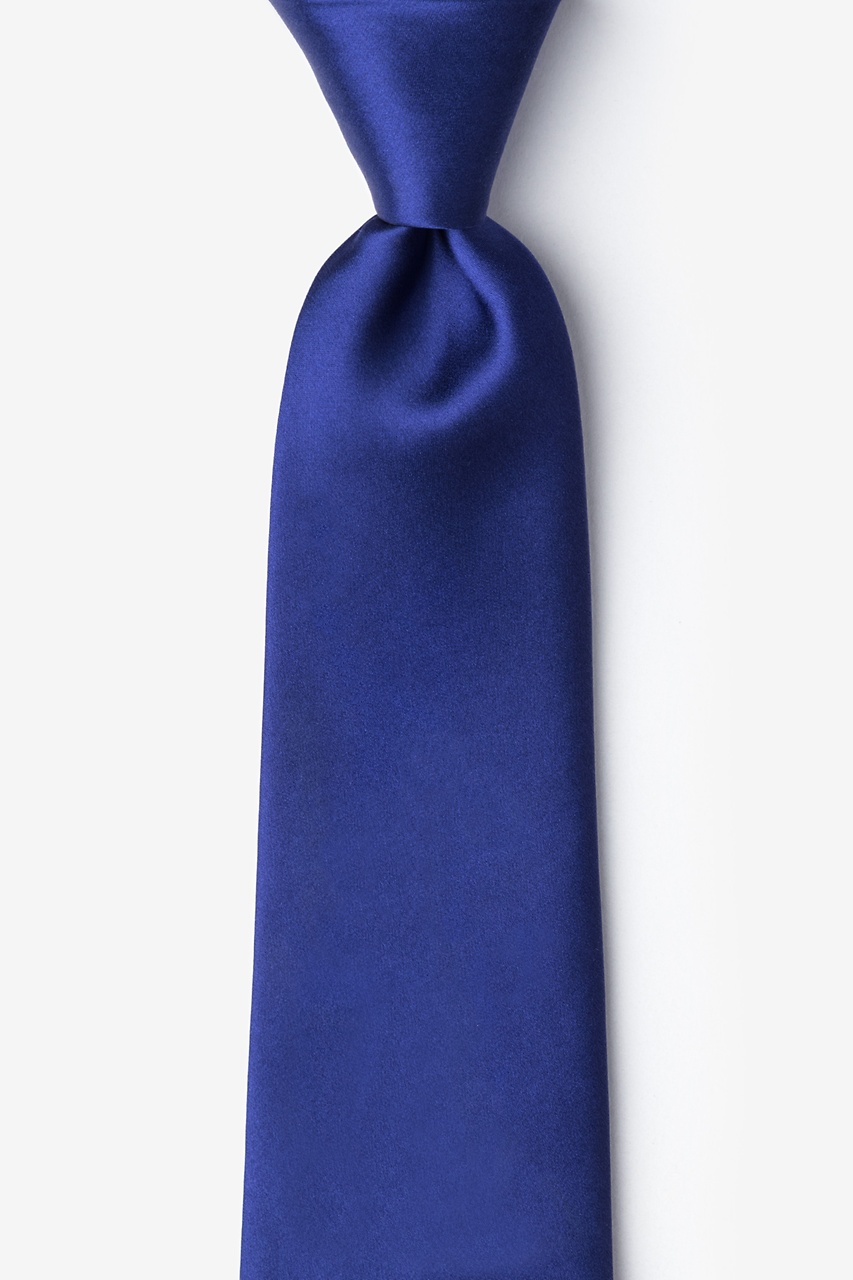 Royal Blue Extra Long Tie Photo (0)