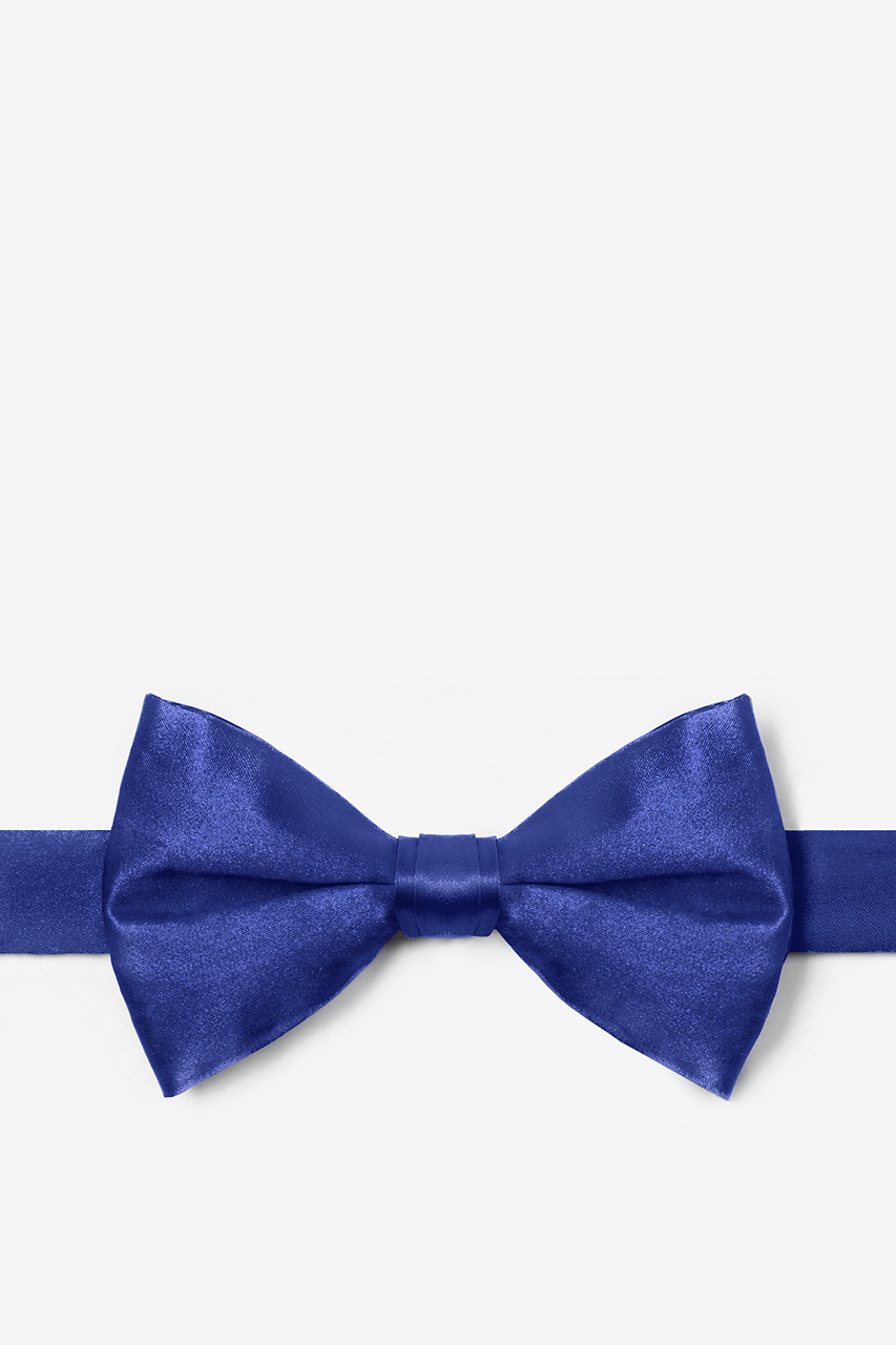 Royal Blue Pre-Tied Bow Tie Photo (0)