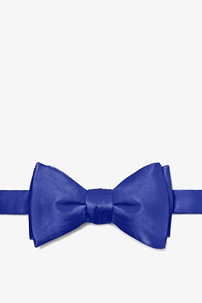 Royal Blue Self-Tie Bow Tie