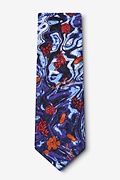 WATERBORNE  SIX Royal Blue Tie