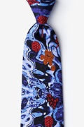 WATERBORNE  SIX Royal Blue Tie Photo (0)