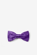 Royal Purple Bow Tie For Infants Photo (0)