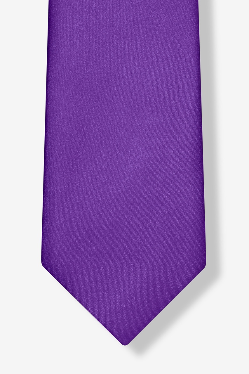 Royal Purple Extra Long Tie Photo (3)