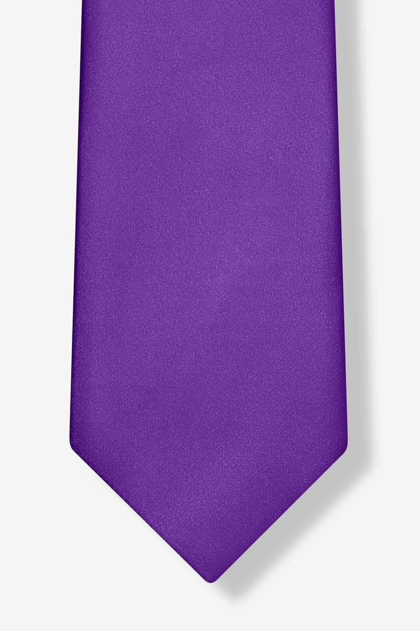 Royal Purple Silk Extra Long Tie | Ties.com