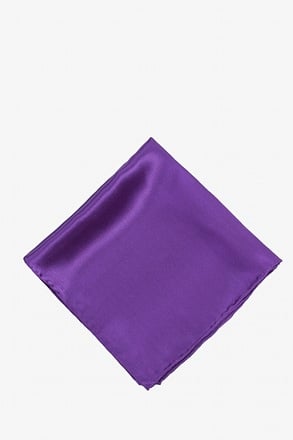 _Royal Purple Pocket Square_