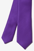 Royal Purple Skinny Tie Photo (2)