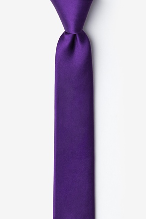 _Royal Purple Skinny Tie_