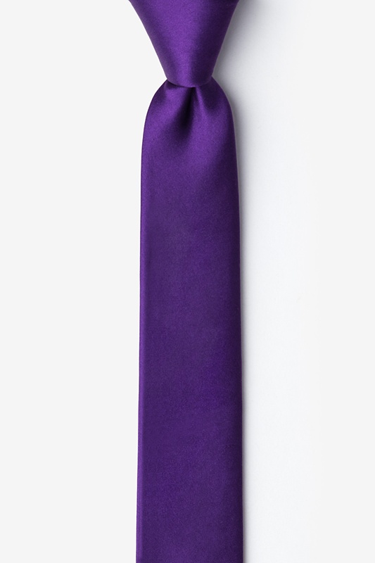 purple necktie