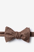 Yuma Rust Self-Tie Bow Tie Photo (0)