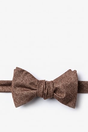 Yuma Rust Self-Tie Bow Tie