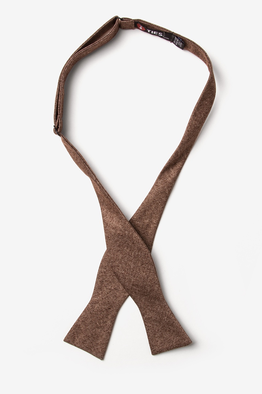 Yuma Rust Skinny Bow Tie Photo (1)