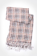 Sage Plaid Pashmina Scarf Photo (2)