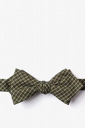 _Holbrook Sage Diamond Tip Bow Tie_