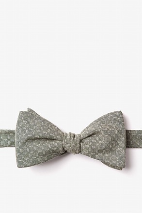 Nixon Sage Self-Tie Bow Tie