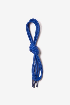 Sapphire Blue Shoelaces