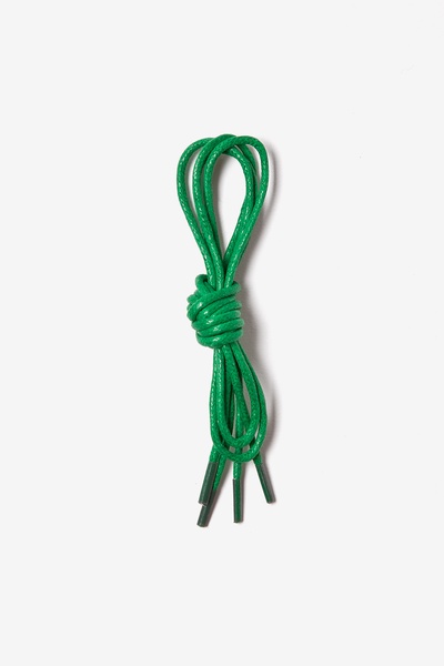 Green Shoelaces | Colored Waxed Dress Shoe Laces | Ties.com
