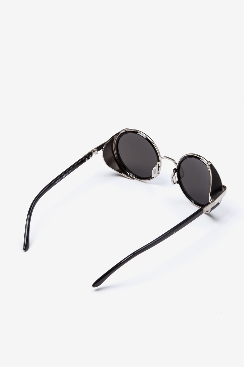 50's Steampunk Silver Revo Mirror Sunglasses Photo (2)
