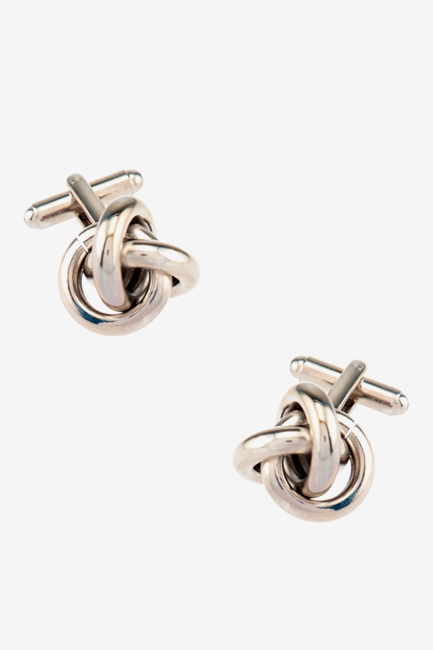 All Tangled Up Silver Cufflinks Photo (0)