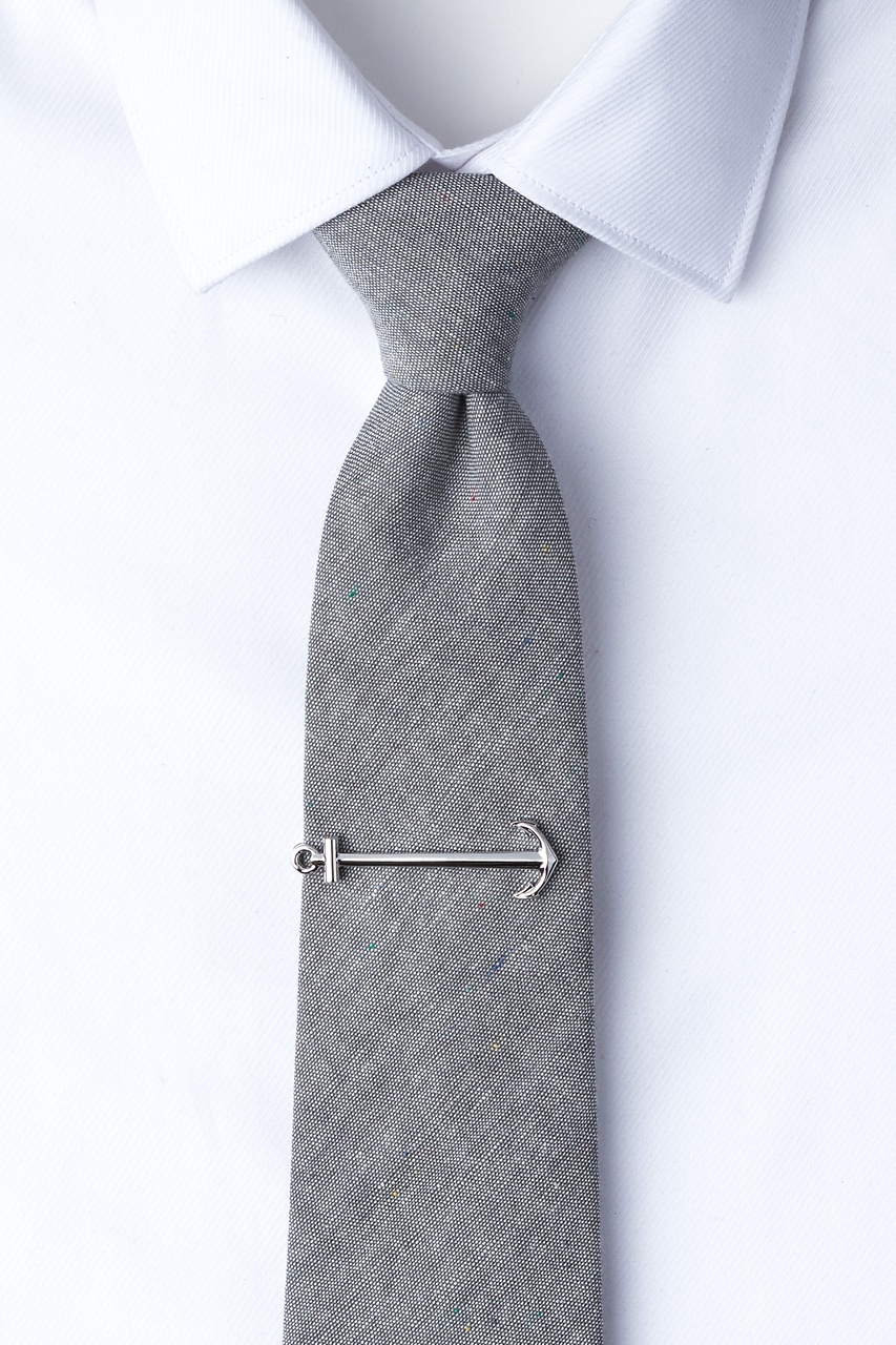 Anchor Silver Tie Bar Photo (2)