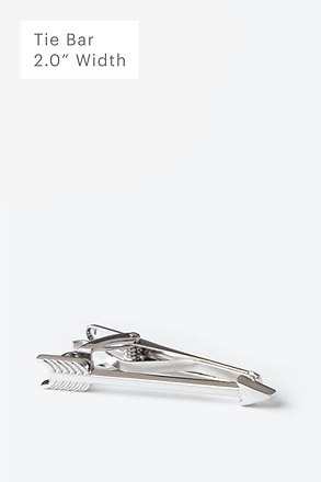 _Arrow Silver Tie Bar_