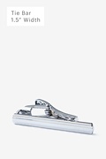 Atticus Silver Tie Bar Photo (0)