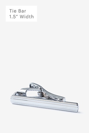 _Atticus Silver Tie Bar_