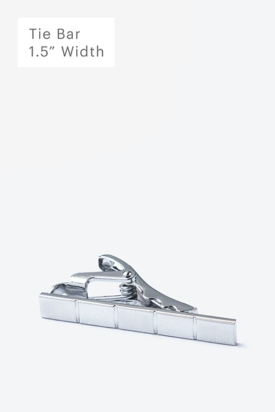 Silver Metal Bathsheba Tie Bar