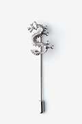 Dragon Silver Lapel Pin Photo (0)