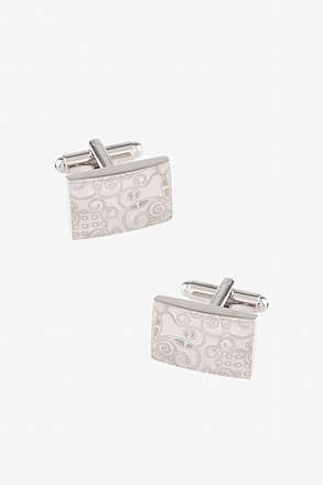 _Dreaming Illusions Silver Cufflinks_