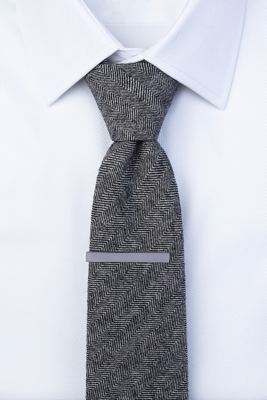 Executive Clasp Silver Tie Bar Photo (2)