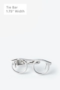 Eyeglasses Silver Tie Bar Photo (0)