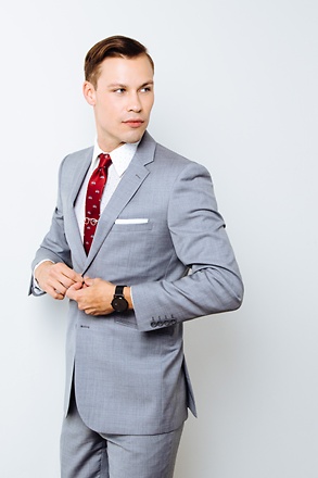 _Eyeglasses Silver Tie Bar_