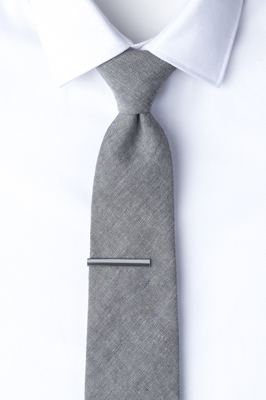 Silver Metal Moby Tie Bar | Ties.com