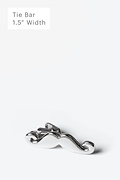 Mustache Silver Tie Bar Photo (0)