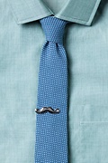 Mustache Silver Tie Bar Photo (3)