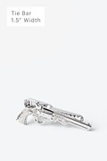 Revolver Silver Tie Bar Photo (0)