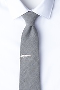 Revolver Silver Tie Bar Photo (2)