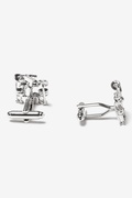 Rock Band Silver Cufflinks Photo (1)