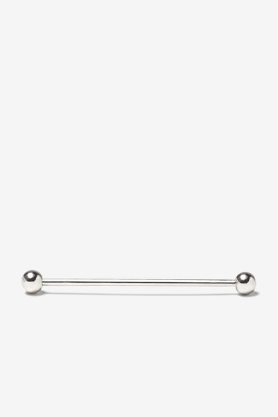 Silver Metal Round Eyelet Safety Pin | Ties.com
